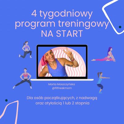 4- tygodniowy Program Treningowy “NA START”  – przedsprzedaż